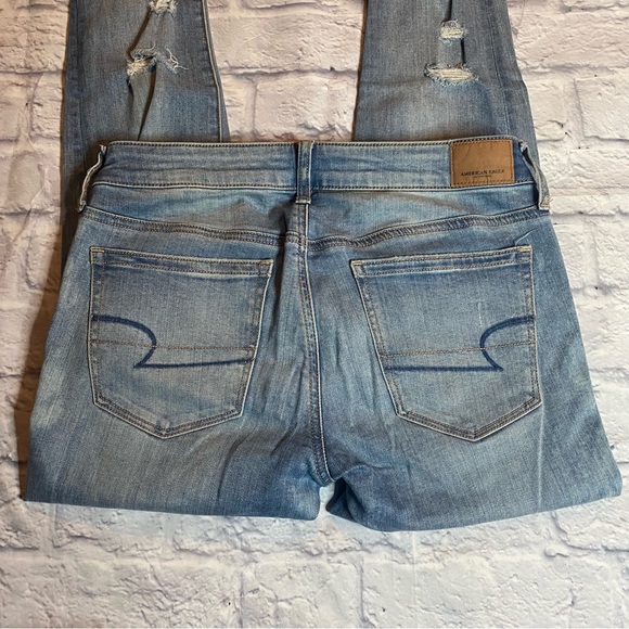 American Eagle shredded jeggings - Picture 6 of 12